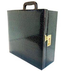 Telconi Croc Print Black Big Premium Bar Set