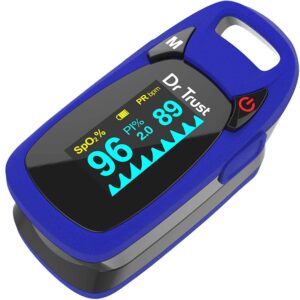 Dr Trust Professional Series Pulse Oximeter With Audio Visual Alarm & Respiratory Rate