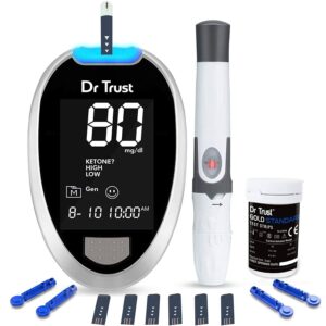 Dr Trust (USA) Fully Automatic Blood Sugar Testing Glucometer