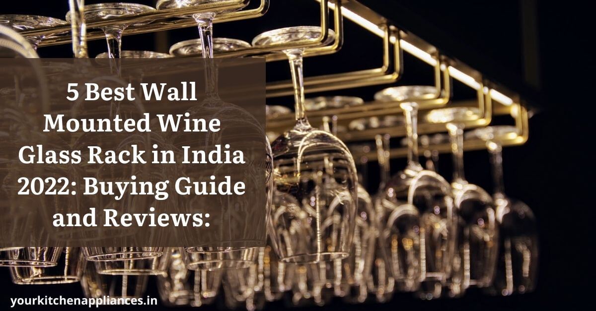 Best wall mounted wine glass rack